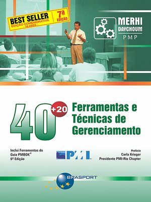 cover image of 40+20 ferramentas e técnicas de gerenciamento